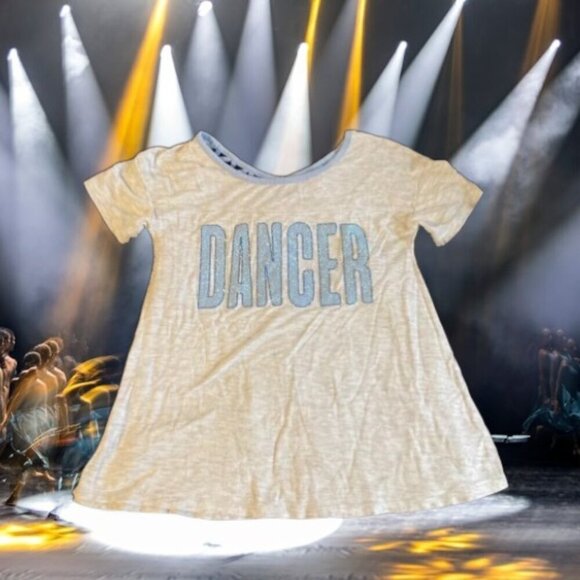 Justice Active Glitter Dancer Graphic Tee - Picture 1 of 6
